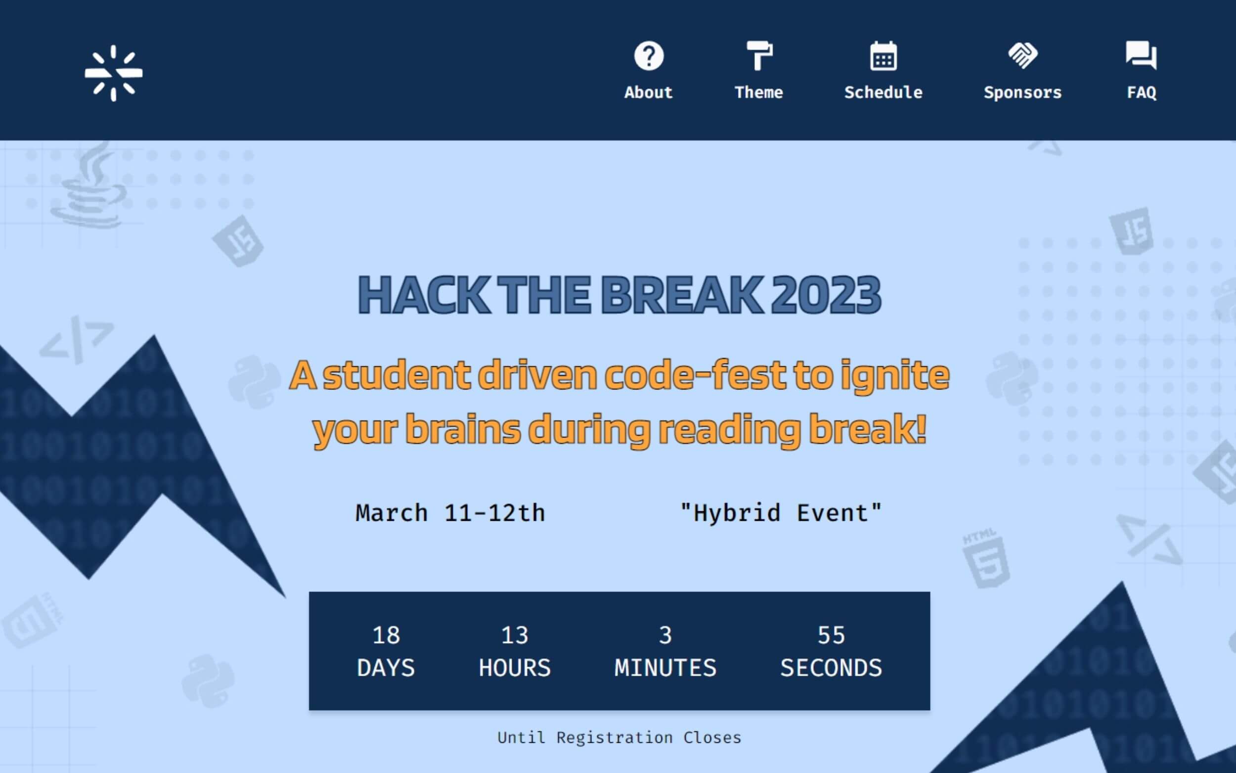 Hack the Break 2023 Cover Photo